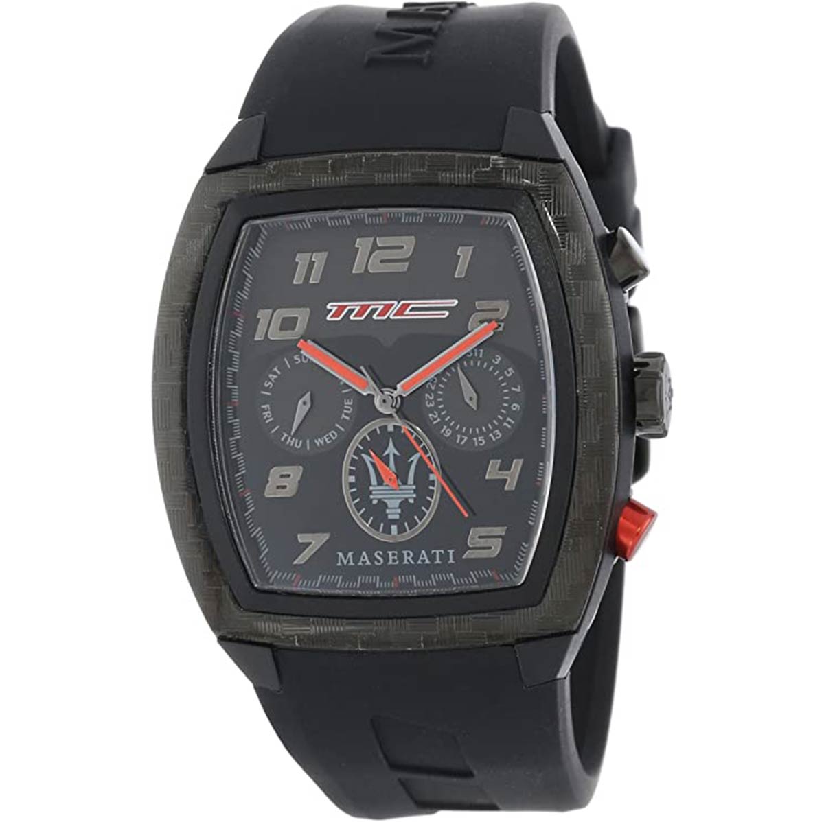 Ρολόι Maserati Passione πολλαπλών ενδείξεων με μαύρο λουράκι R8851104026